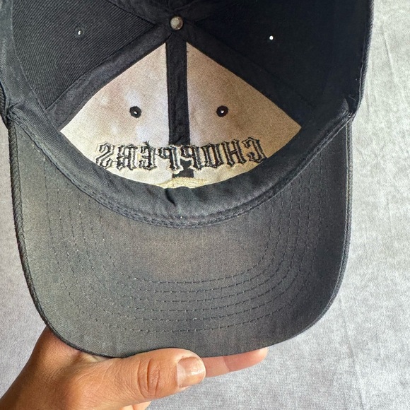 Vintage Black Choppers Embroidered Cap - Picture 4 of 6